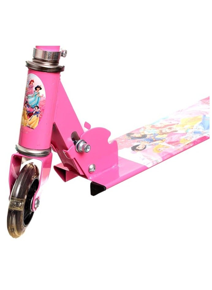 سكوتر للأطفال بعجلتين مع صوت وإضاءة للجنسين، متعدد الألوان - Image 3