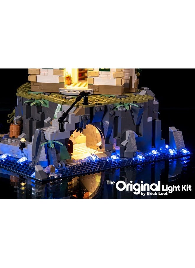 Brick Loot Brick Loot Deluxe LED Lighting Kit for Motorized Lighthouse 21335 Set - Compatible with Lego Ideas - LED Light Accessories for Lego Building Blocks (Model Not Included)  - Image 3