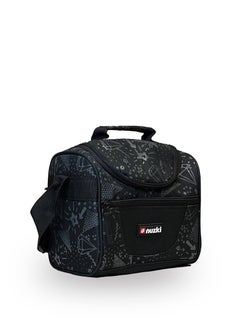 nuzki Nuzki Kids Backpack for Students , Backpack for Girls and Boys, 18 Inch Trolley School Backpack with Pencil Case Lunch Bag, 3 in 1 Bookbag Set for School Kids Trolley Travel Bag (black)  - Image 3
