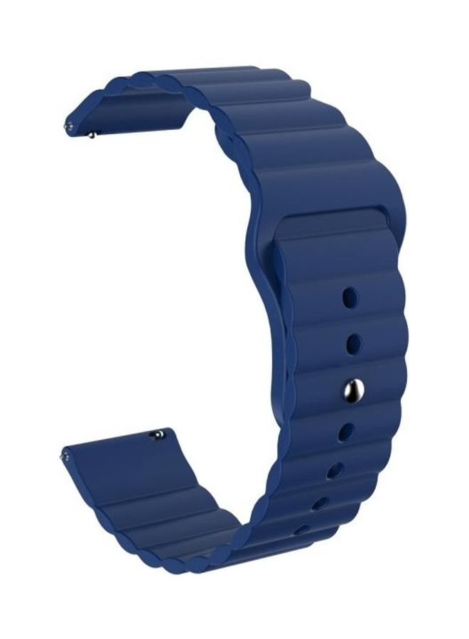 Replacement Strap for Huawei GT2 20/42mm Blue - Image 2