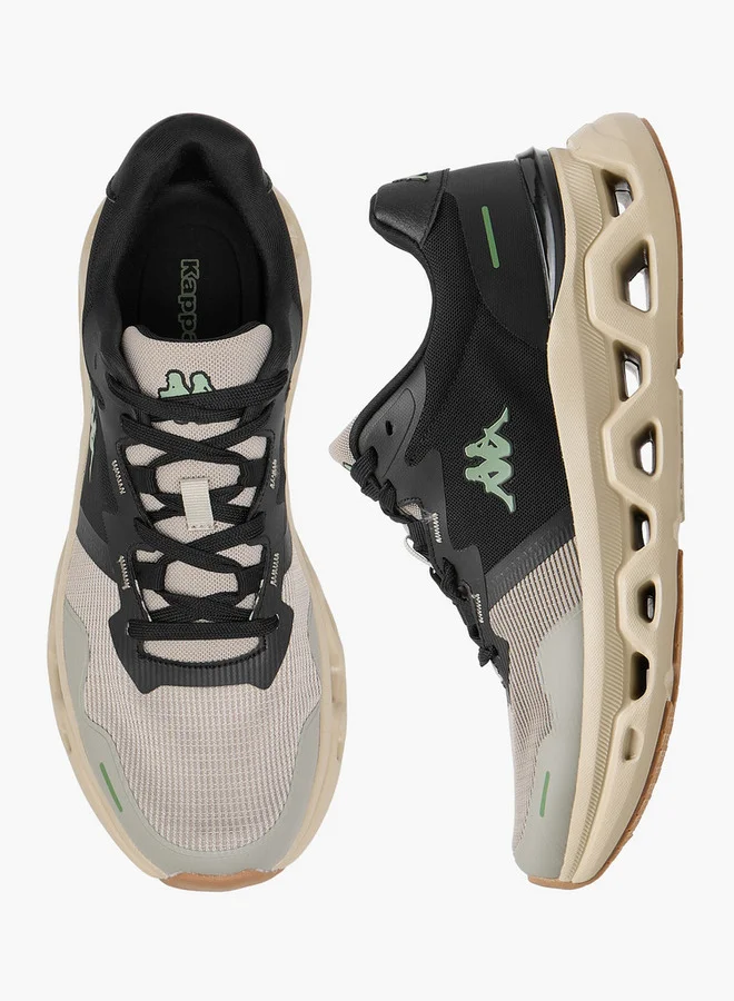 كابا Men's Panelled Lace-Up Sports Shoes