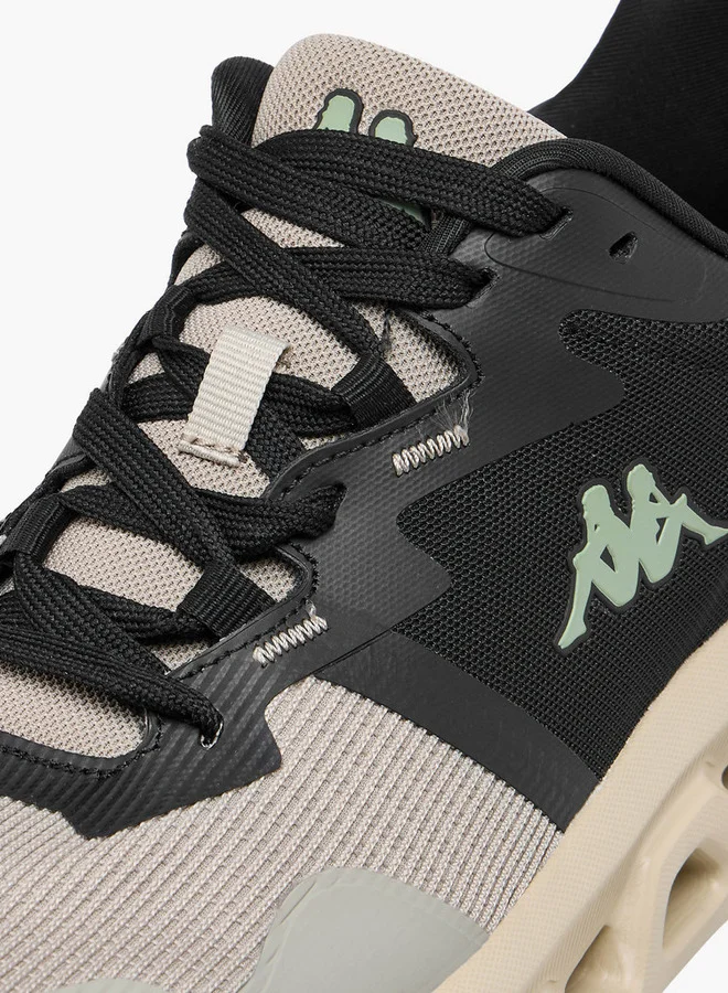 Kappa Men's Panelled Lace-Up Sports Shoes