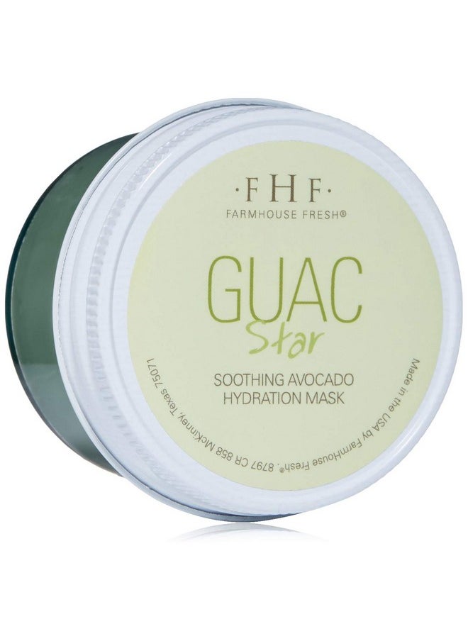 FarmHouse Fresh Guac Star Soothing Avocado Hydration Mask, 3.2 Fl Oz 