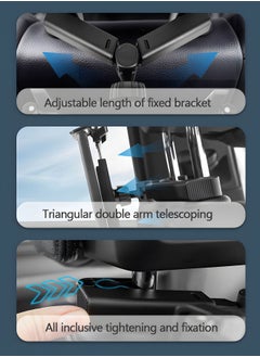 GROIC Car Tablet Headrest Holder Car Back Seat Headrest Tablet Mount Stand,Compatible with iPad Pro Air Mini, Galaxy Tab, Other 4 to 12.9" Wide Devices  - Image 3