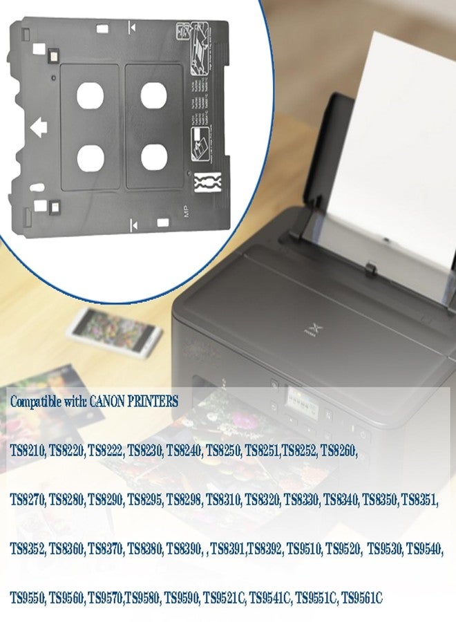 repustor صينية بطاقات الهوية المصنوعة من مادة PVC متوافقة مع طابعات Canon TS701 TS702 TS703 TS704 TS705 TS709 TS8220 TS8330 TS82xx، TS83xx، TS95xx (طابعات Canon MP/Multi-Purpose Tray Printers) - Image 3