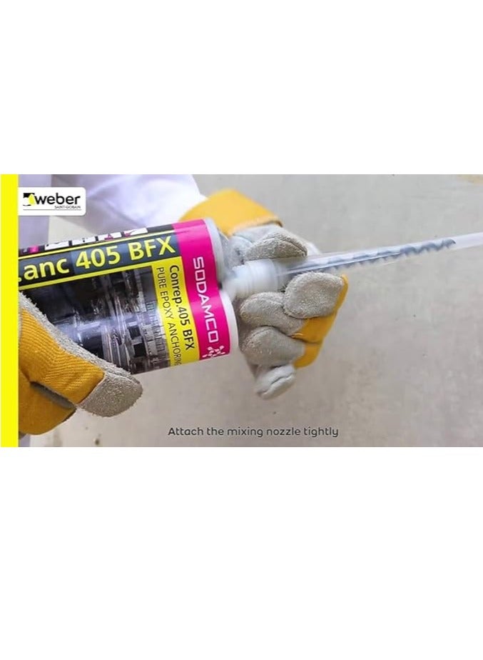 Weber CONCRETE ANC 405 BFX HIGH STRENGTH PURE EPOXY, CHEMICAL ANCHORING - Image 3