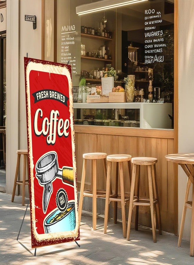 Timisigns Custom X Banner Stand Fits Any Banner Size from 23.6" X 62.99" to 31.5" X 70.86", Customize for Business, Advertising, Party Portable Retractable Banner with Travel Bag - Image 5