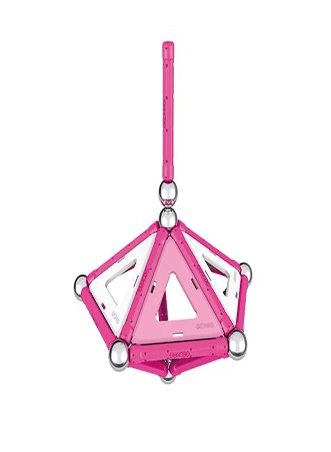GEOMAG جيوماغ - وردي - مجموعة بناء مغناطيسية مكونة من 68 قطعة، لعبة بناء معتمدة من STEM، آمنة للأعمار من 3 سنوات وما فوق (342) - Image 5