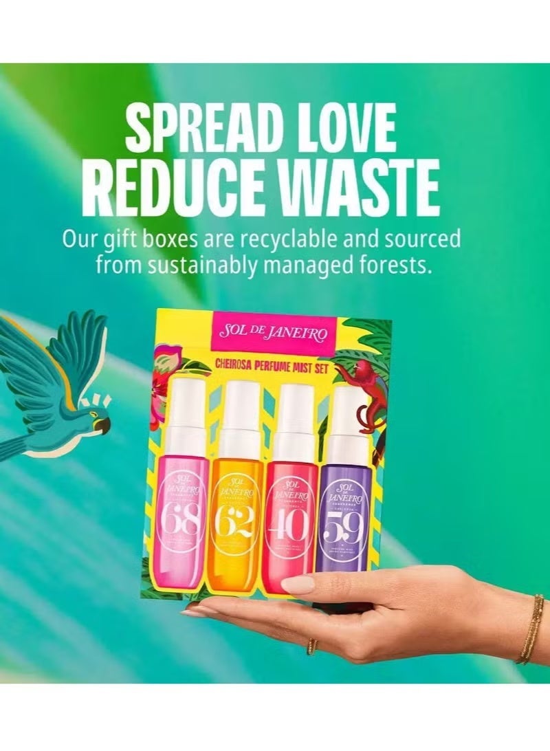 Sol de Janeiro Body Mist Set (Cheirosa) 30ml * 4 Pieces - Image 4