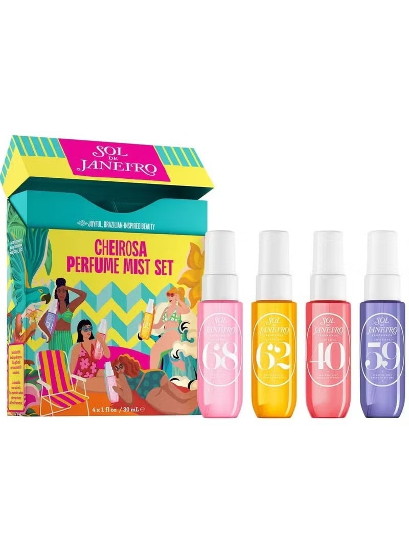 Sol de Janeiro Body Mist Set (Cheirosa) 30ml * 4 Pieces - Image 1