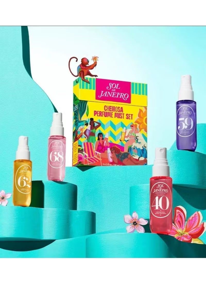 Sol de Janeiro Body Mist Set (Cheirosa) 30ml * 4 Pieces - Image 4