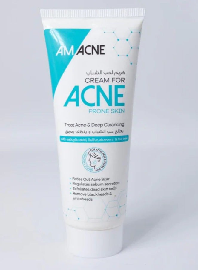 Acne Amacne Cream For Acne Prone Skin 75 ml  - Image 2