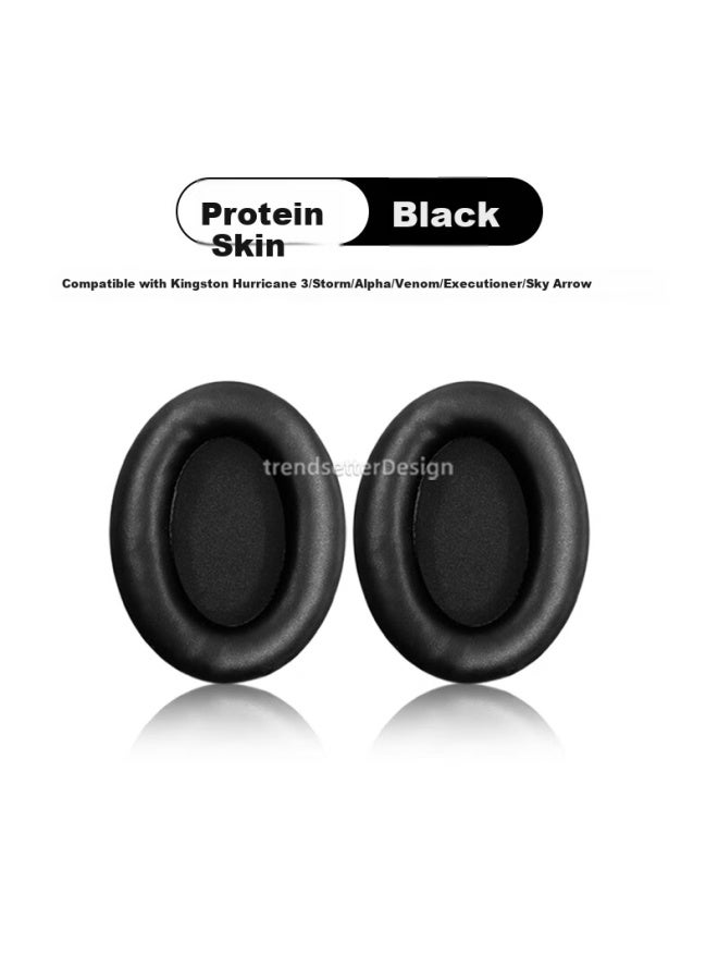 Trendsetter Suitable For Hyperx Kingston Headphone Covers, Cloud 2/hurricane 3 Second-generation, Spikes, Arrows, Sabers, Storm, Sky, Alpha S, Fengyun Headphone Covers - Image 1