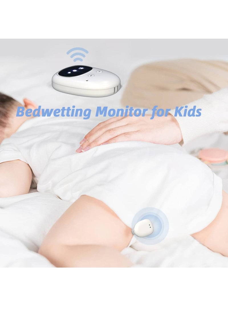 Wireless Bed Wetting Alarm System, USB Rechargeable Alarm with Loud Sound and Strong Vibration, Bed Wetting Sensor with 3 Reminder Modes for Kids, Adults, Elderly - Image 2