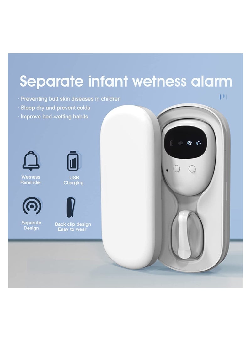 Wireless Bed Wetting Alarm System, USB Rechargeable Alarm with Loud Sound and Strong Vibration, Bed Wetting Sensor with 3 Reminder Modes for Kids, Adults, Elderly - Image 3
