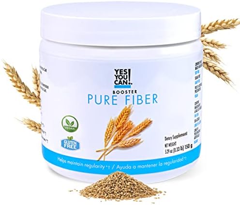 Yes You Can Shake Booster Pure Fiber Add to Complete Meal Replacement Shakes or Protein Shakes Boost Shake with Sugarcane Fiber and Acacia Gums Protein Shake Booster  Pure Fiber 30 Servings - Image 1