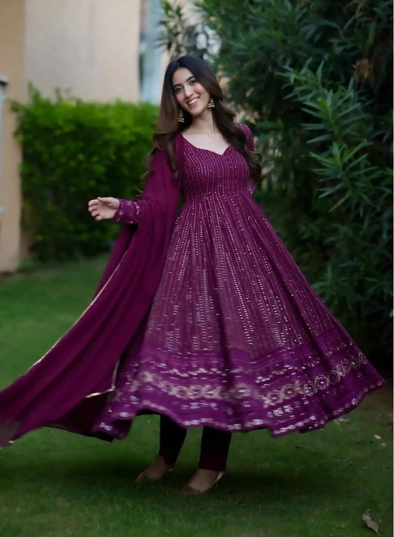 ANARKALI SUIT SET  - Image 4