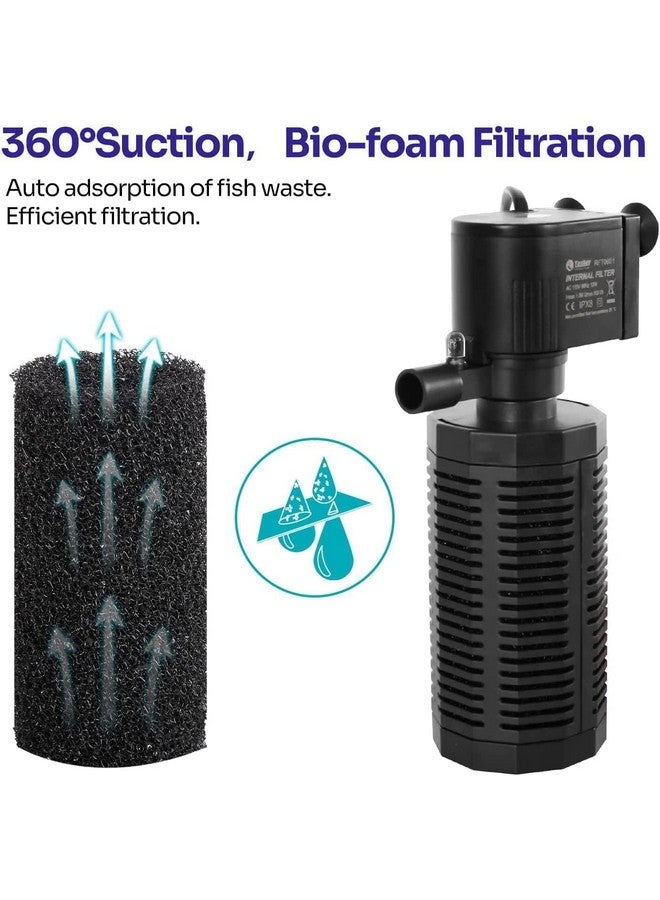 Sobo WP-3000F | 25 وات | 1200 لتر/ساعة | مثالي لمرشح داخلي لحوض السمك بقطر 3.5 قدم | قابل للغمر بالكامل ومناسب للمياه العذبة والمالحة - Image 5