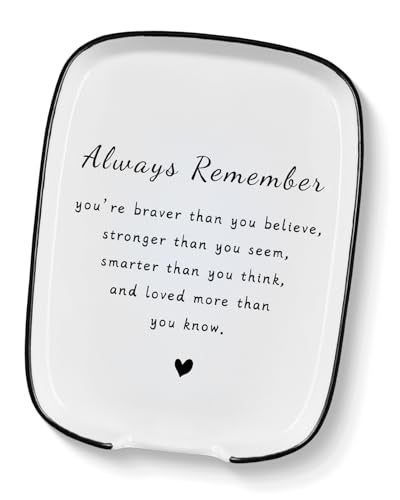 WSLCHOVE Inspirational Gift for Women, Large Spoon Rest for Stove Top, Ceramic Coffee Spoon Holder for Kitchen Counter Cooking Utensil Rest, Kitchen Decor, Motivational Cheer Up Gifts for Women Men Friend - Image 1
