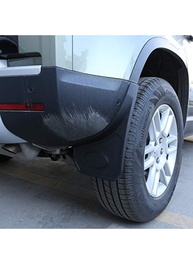 Generic YIWANG 4pc/set Car Mudguard Fender Mud Flaps Splash Guards For Land Rover Defender 110 2020 2021  - Image 4
