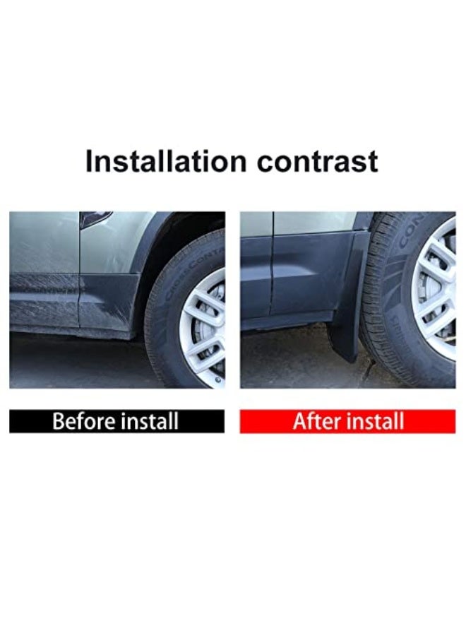 Generic YIWANG 4pc/set Car Mudguard Fender Mud Flaps Splash Guards For Land Rover Defender 110 2020 2021  - Image 2