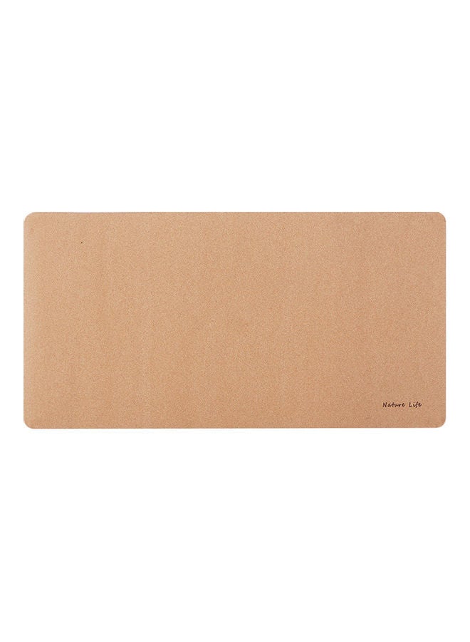NIBEMINENT Solid Colour Mouse Pad Brown  - Image 1