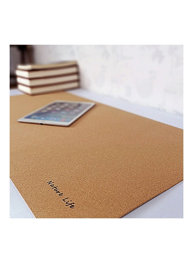 NIBEMINENT Solid Colour Mouse Pad Brown  - Image 3