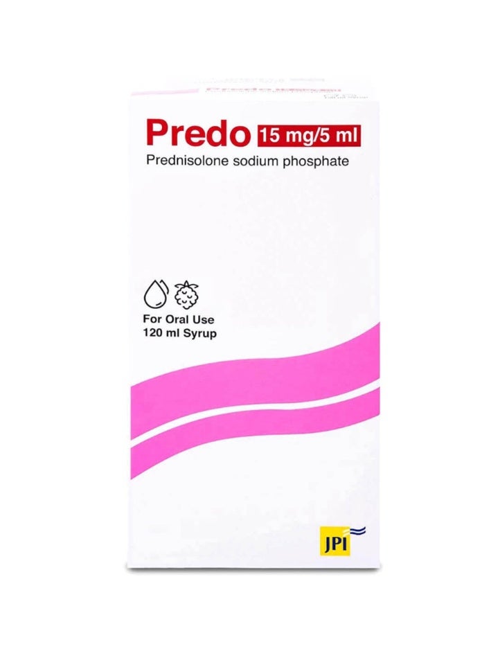 بريدو 15مجم/5 مل شراب 120 مل - Image 1