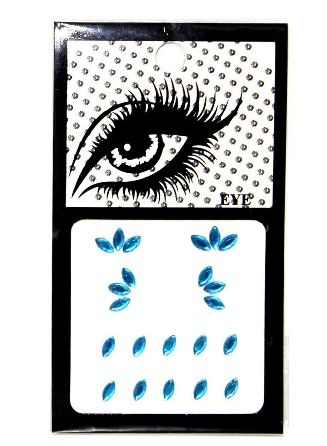 Crystal Tattoo Stickers For Eyes and Body - Image 1