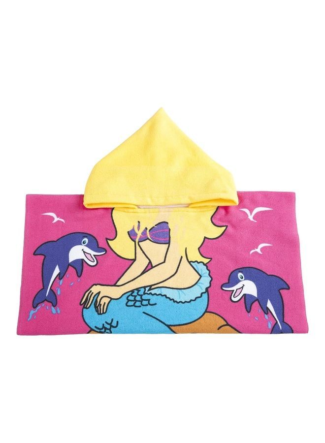 نيبمينينت منشفة شاطئ بتصميم حورية البحر للأطفال متعدد الألوان 60X60سم - Image 3