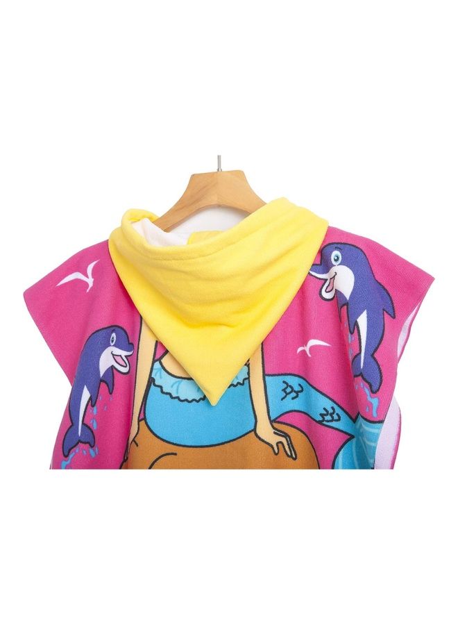 نيبمينينت منشفة شاطئ بتصميم حورية البحر للأطفال متعدد الألوان 60X60سم - Image 2