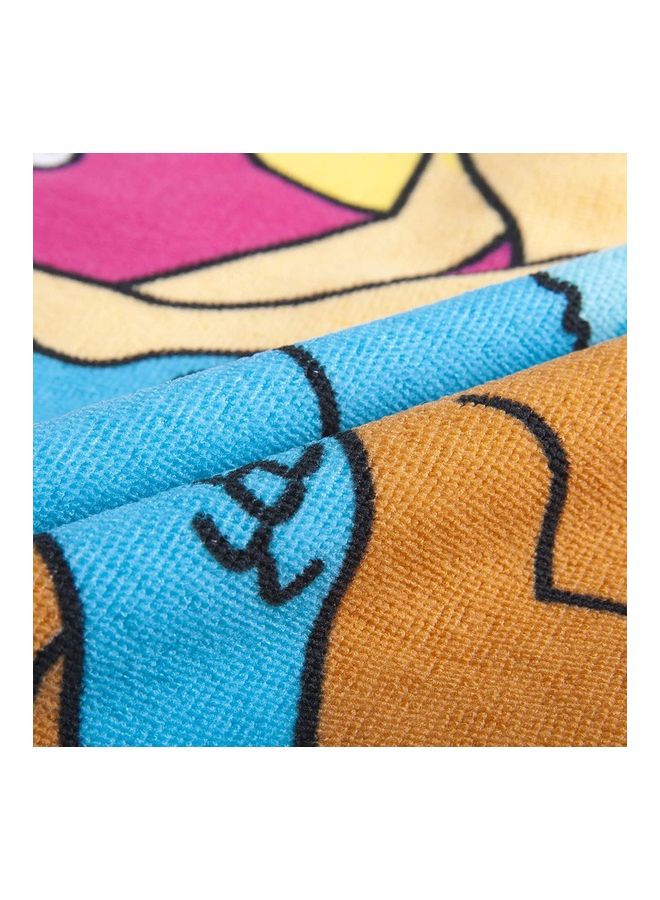 نيبمينينت منشفة شاطئ بتصميم حورية البحر للأطفال متعدد الألوان 60X60سم - Image 4