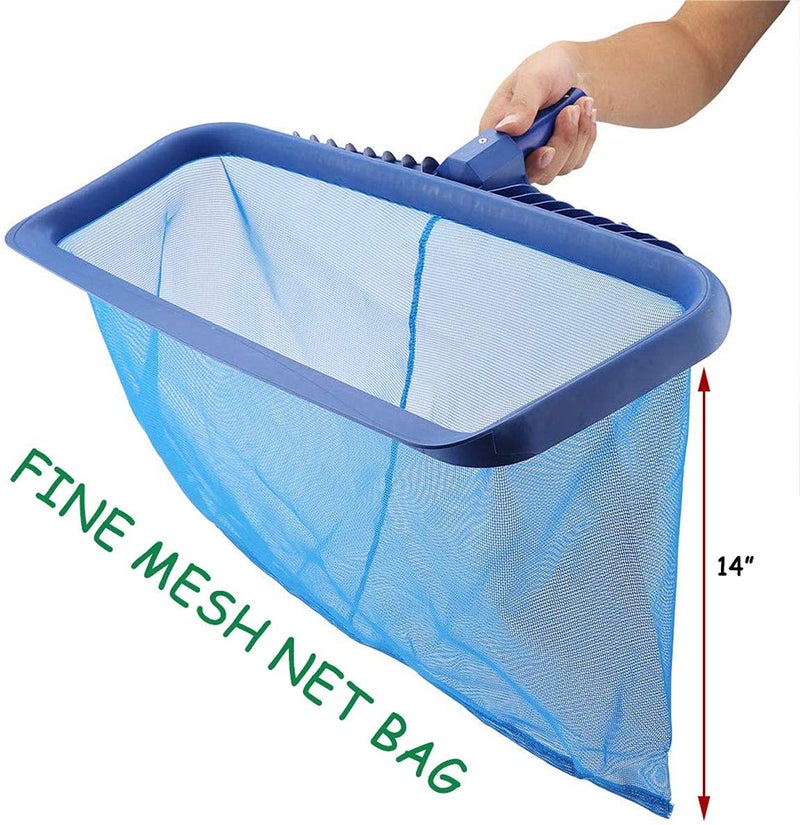 sarrah Swimming Pool Deep Leaf Net Standard Heavy Duty Pool Cleaning Tool Swimming Pool net 19'' - Image 4
