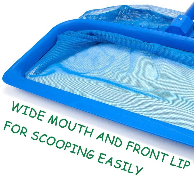 sarrah Swimming Pool Deep Leaf Net Standard Heavy Duty Pool Cleaning Tool Swimming Pool net 19'' - Image 5