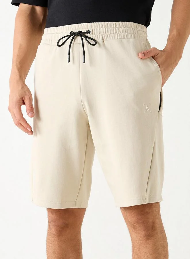 ADOT by Splash Drawstring Closure Shorts with Pockets