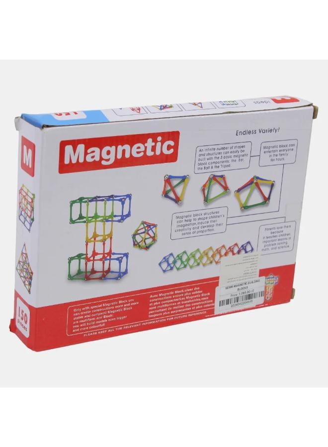 Magnetic Building Blocks (150 Pcs) - Image 2