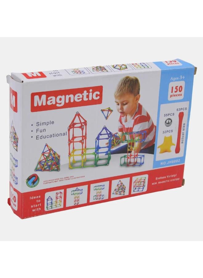 Magnetic Building Blocks (150 Pcs) - Image 1
