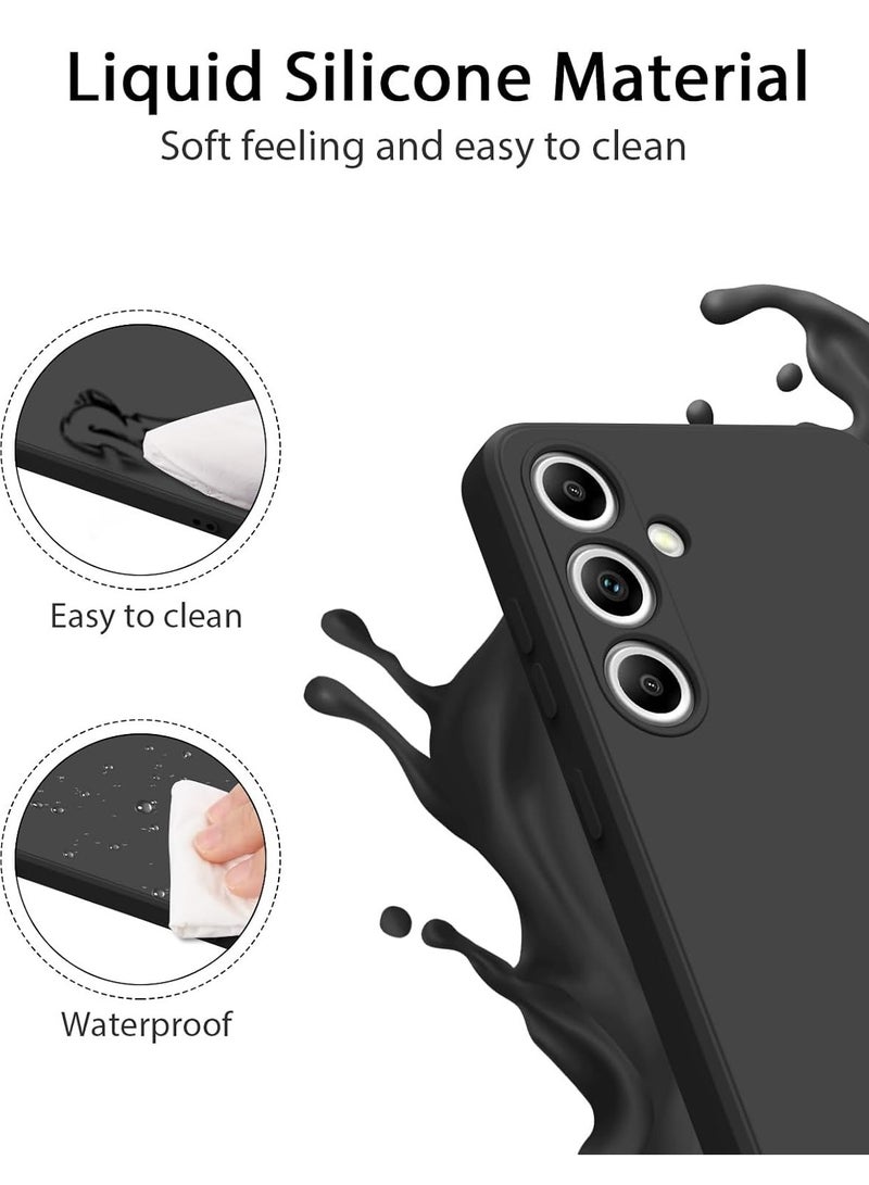 BORTONY Samsung Galaxy S24 Plus Case Slim Fit Camera Lens Full Protection Soft TPU Silicone Matte Finish Shockproof Thin Protective Phone Case Cover for Samsung Galaxy S24 Plus 5G 6.7 inch - Image 4
