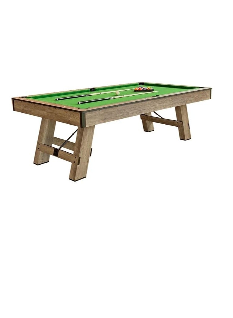 Cool Baby Style 8-Foot Luxury Three-In-One Billiard table Portable Multifunctional Billiard Table (GREEN)  - Image 2