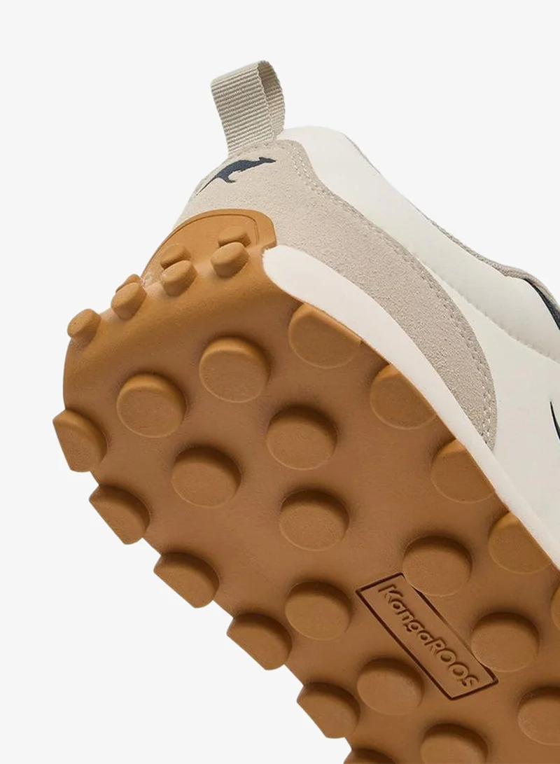 Kangaroos BEIGE Men Colourblock Sports Shoes for Men | Best Price UAE