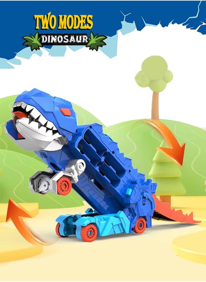 Generic - Folding Dinosaur Transport Car Game, Competitive Rolling Game for Eating and Storage, Casting Cars, New Products - Image 1