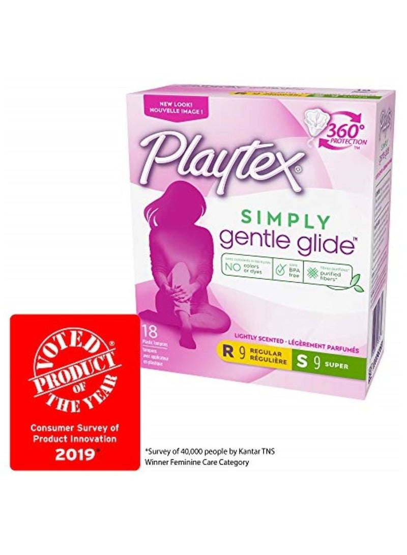 playtex Gentle Glide Tampons With Triple Layer Protection - Image 2