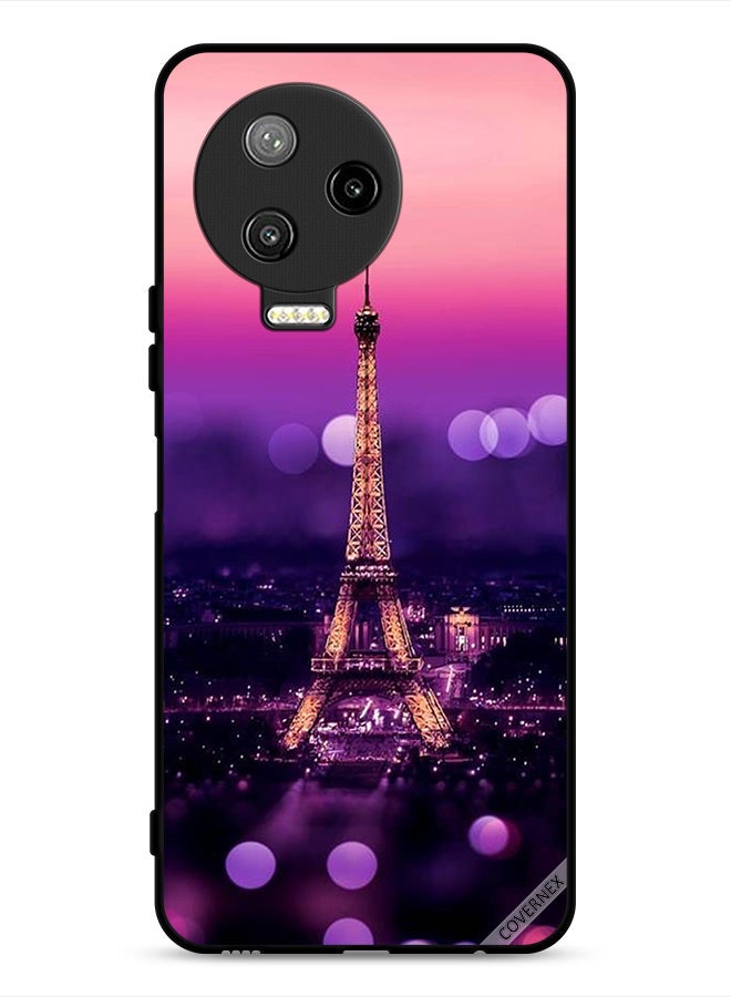 Covernex Infinix Note 12 Pro 4G Protective Case Cover Eiffel Tower - Image 1