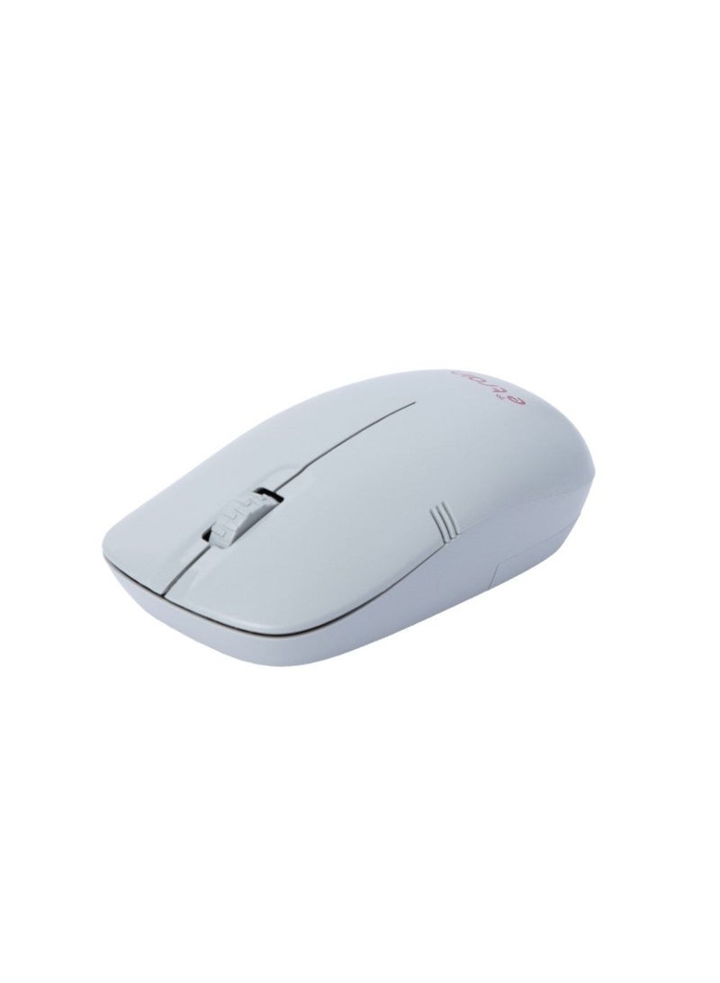E-Train Wireless Optical Mouse 1200DPI MO10A  - Gray - Image 3