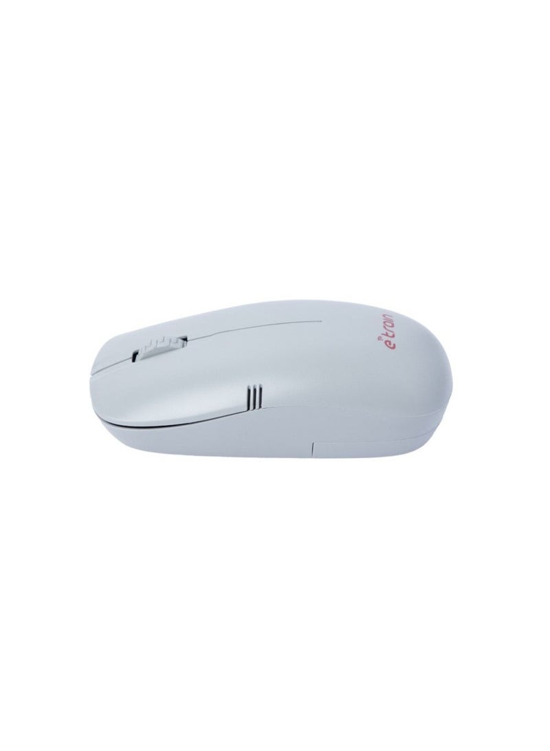 E-Train Wireless Optical Mouse 1200DPI MO10A  - Gray - Image 2