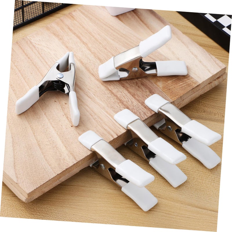 Sturdy Photography Backdrop Clips Heavy Duty Plastic Spring Clamps For Tripod Holder 3 Sets - Image 5