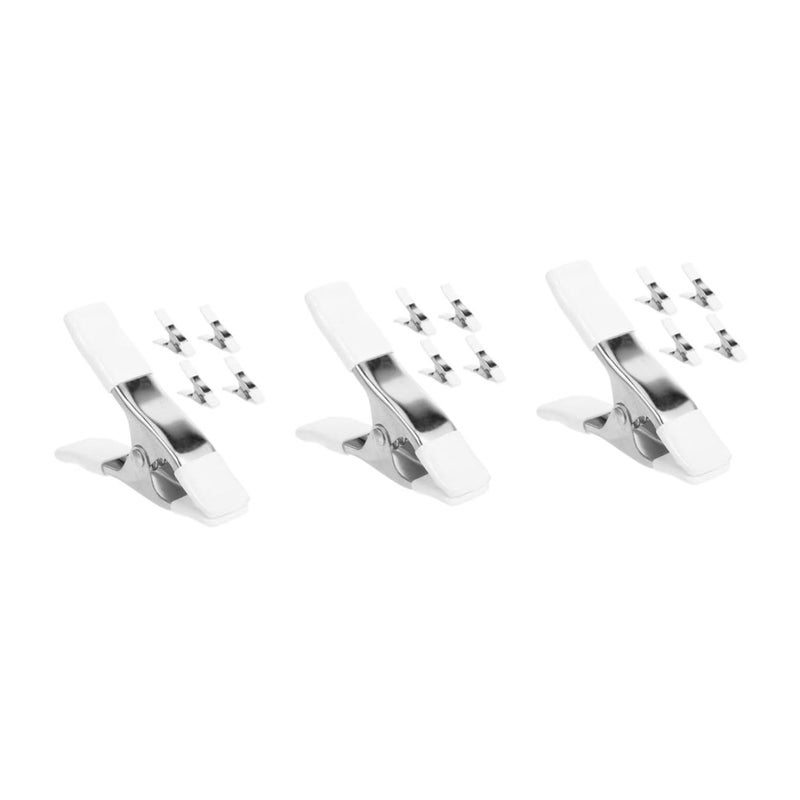 Sturdy Photography Backdrop Clips Heavy Duty Plastic Spring Clamps For Tripod Holder 3 Sets - Image 2