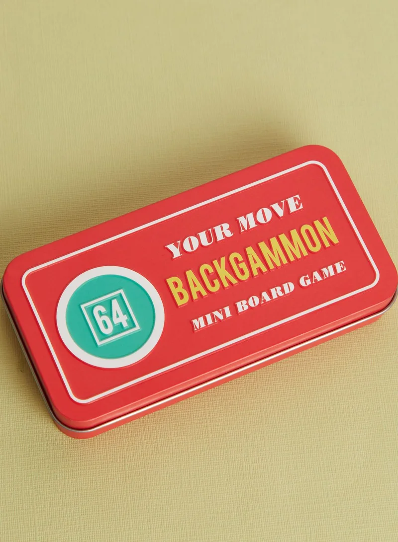 Rex London Travel Backgammon Game