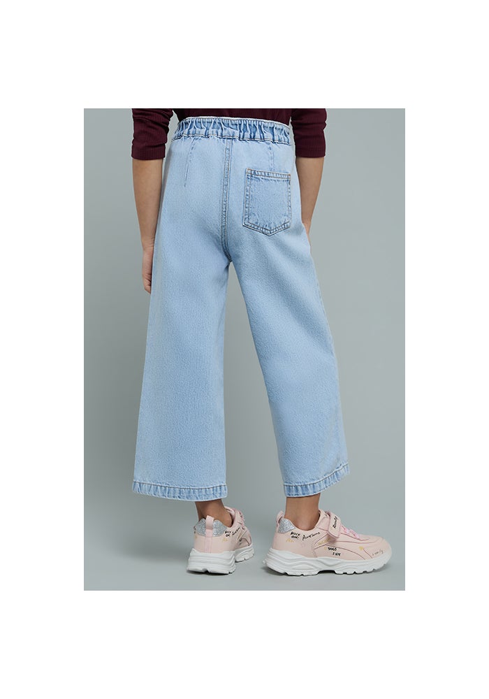R&B Washed Jeans with Elastic Waist - Image 5
