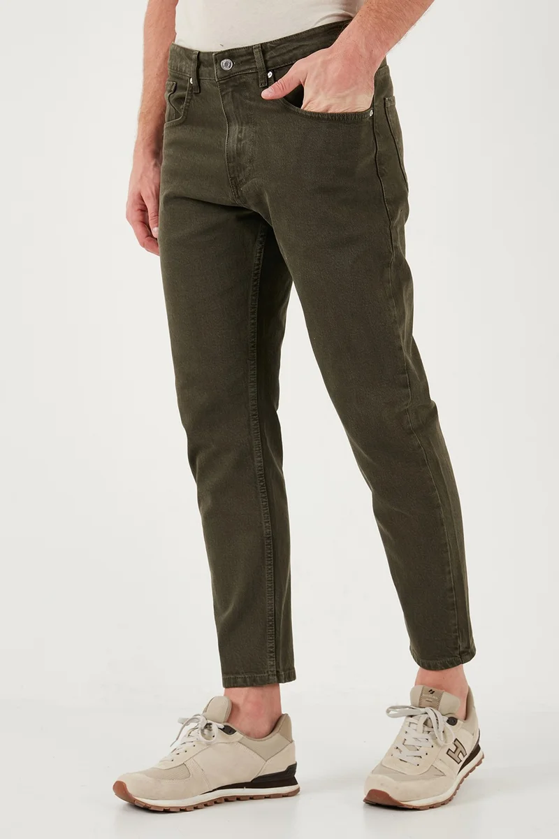 Buratti Stretch Cotton Slim Fit Normal Waist Straight Leg Jeans Men's Jeans 15900S31MILANO